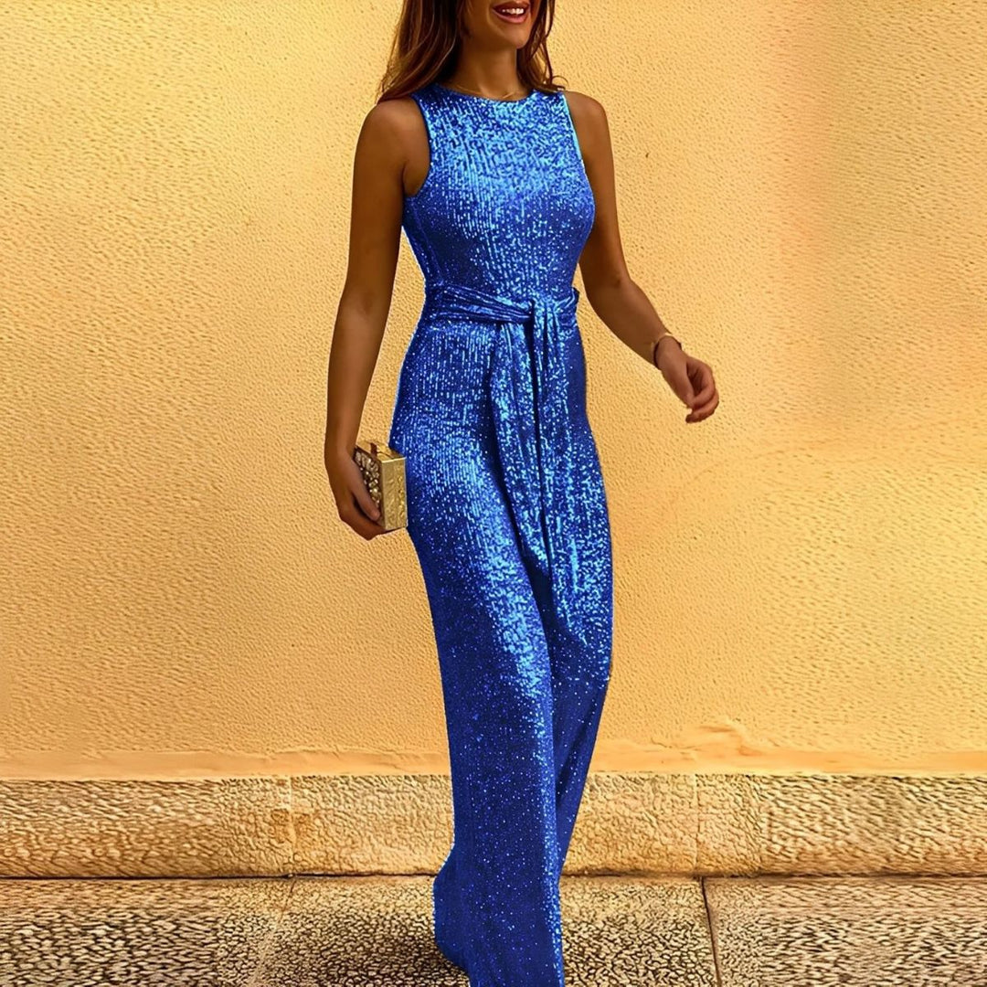 Elegant Sequin Party Jumpsuit – Party Outfit