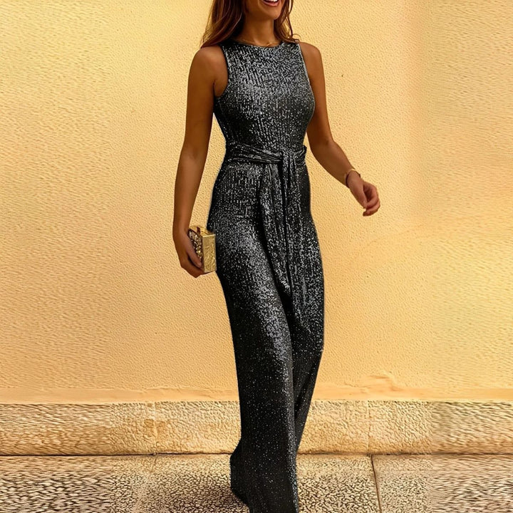 Elegant Sequin Party Jumpsuit – Party Outfit