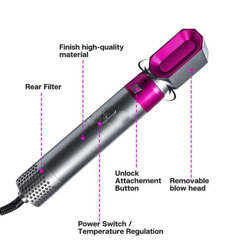 Daisy - 5-in-1 professioneel hairstyling apparaat