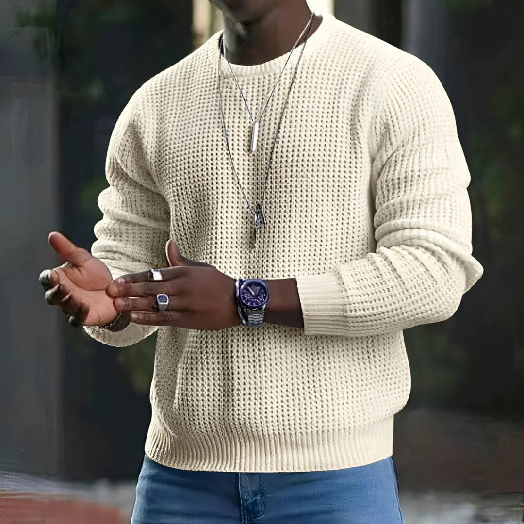 Casual Knit Jumper – Long Sleeve Sweater
