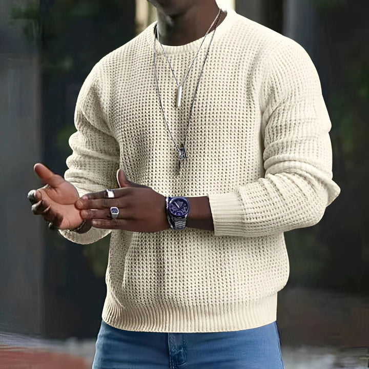 Casual Knit Jumper – Long Sleeve Sweater