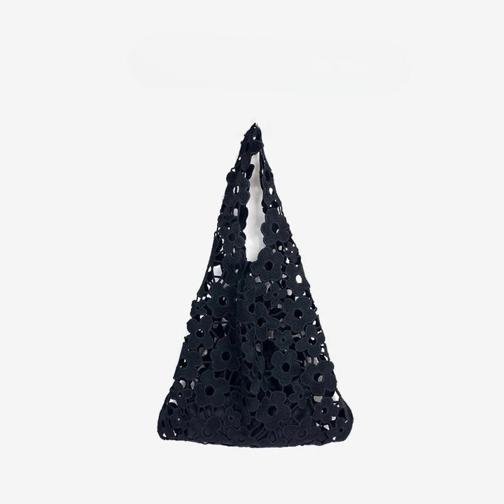 Sasha - casual holle bloemen tas