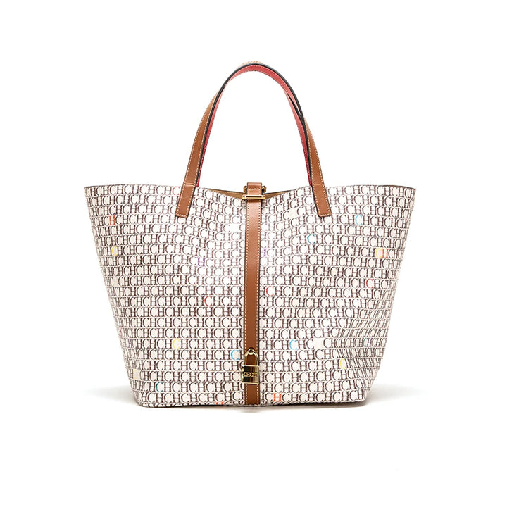 Sapphire - elegante grote handtas met print