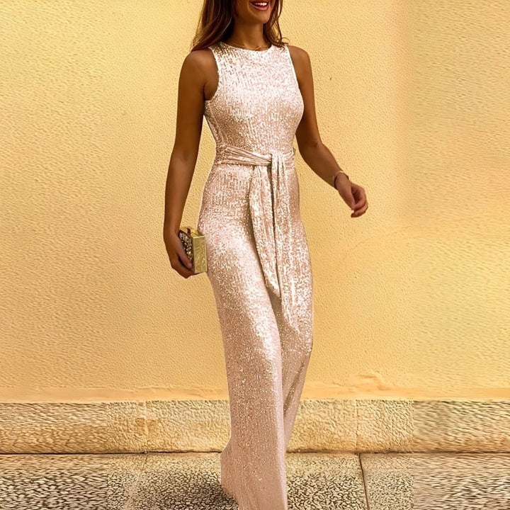 Elegant Sequin Party Jumpsuit – Party Outfit