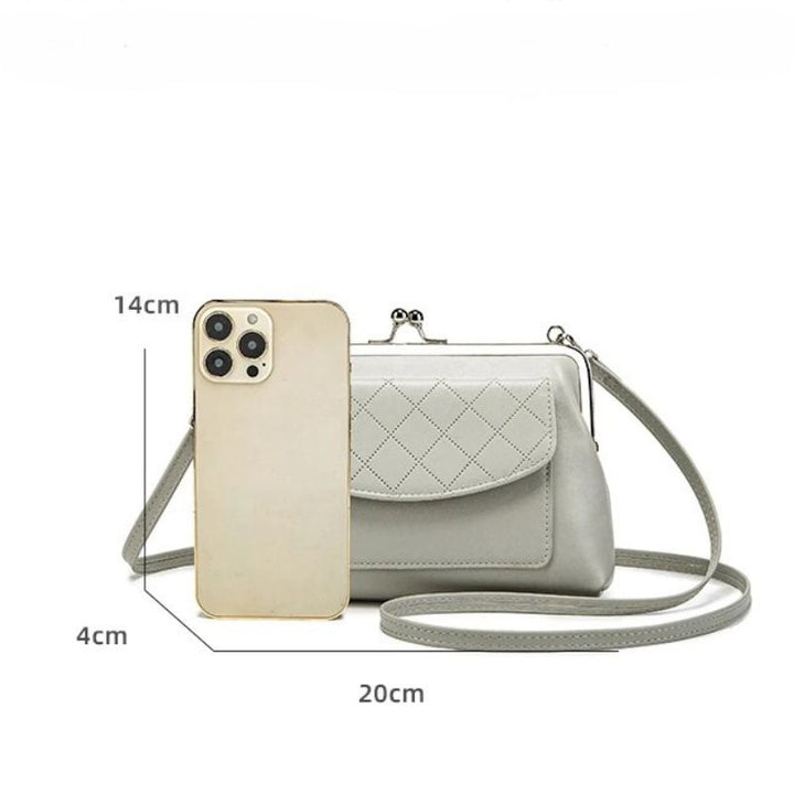 Amira - casual tas met lipsluiting