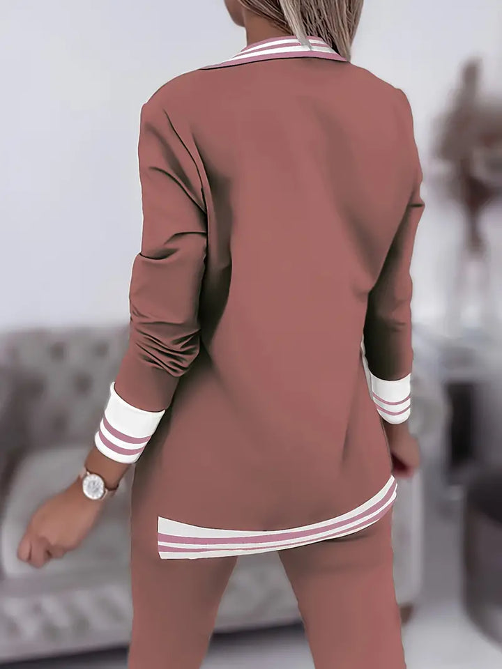 MWM | Harper Blazer Co ord – Casual Lounge Set with Jogger Trousers