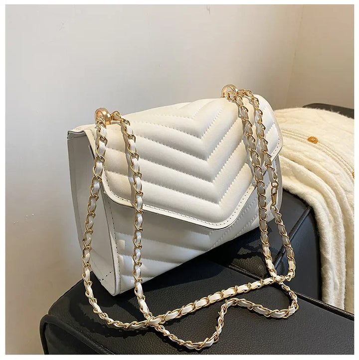 Therese - elegante schoudertas met ketting