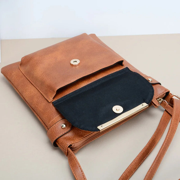 Vivian - vintage flap schoudertas