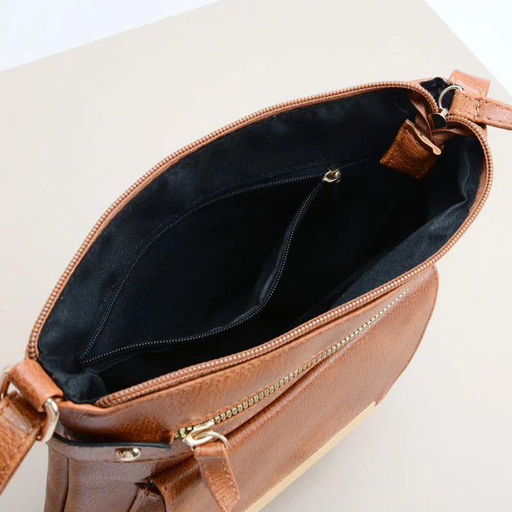 Vivian - vintage flap schoudertas
