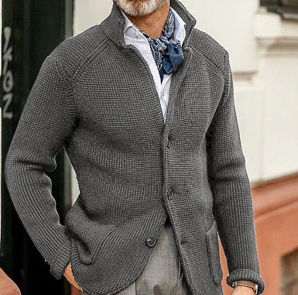 Classic Knit Cardigan – Casual Button Jacket