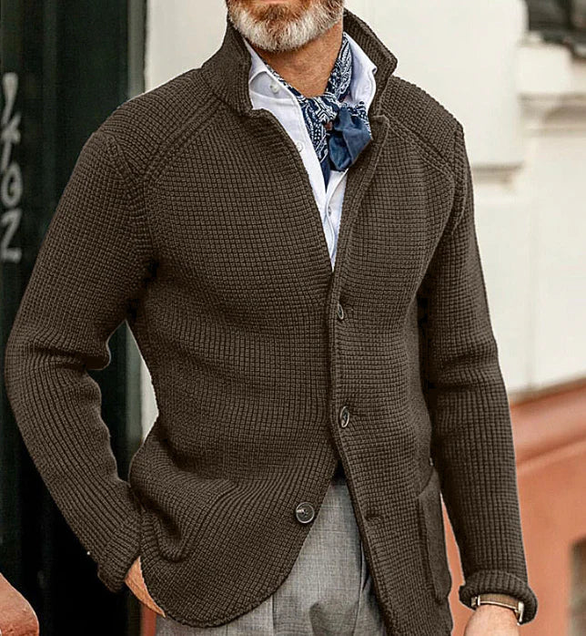 Classic Knit Cardigan – Casual Button Jacket