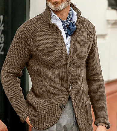 Classic Knit Cardigan – Casual Button Jacket