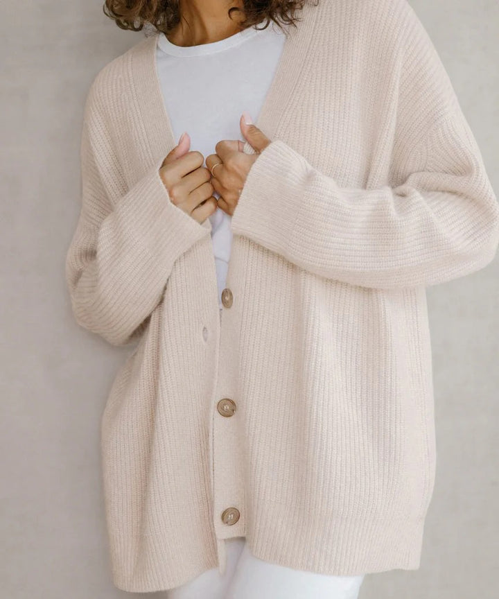Cashmere Cardigan – Luxury Button Up Knit