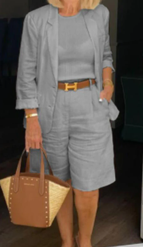 Casual Chic Linen Set – Summer Two Piece Outfit