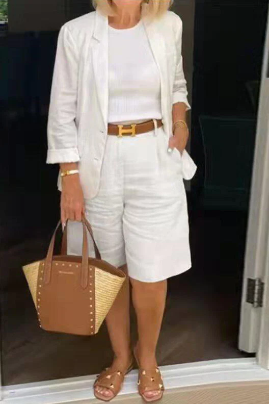 Casual Chic Linen Set – Summer Two Piece Outfit